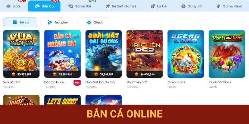 Bắn cá online kiếm tiền liền tay